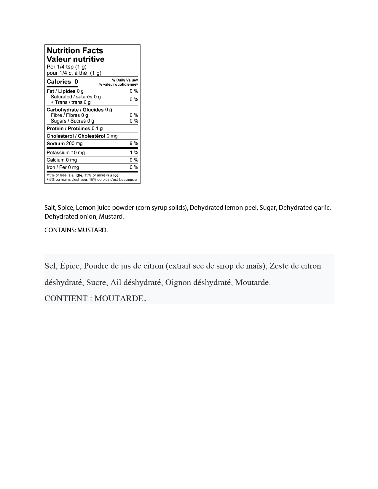 Zesty Original Rhino Spice